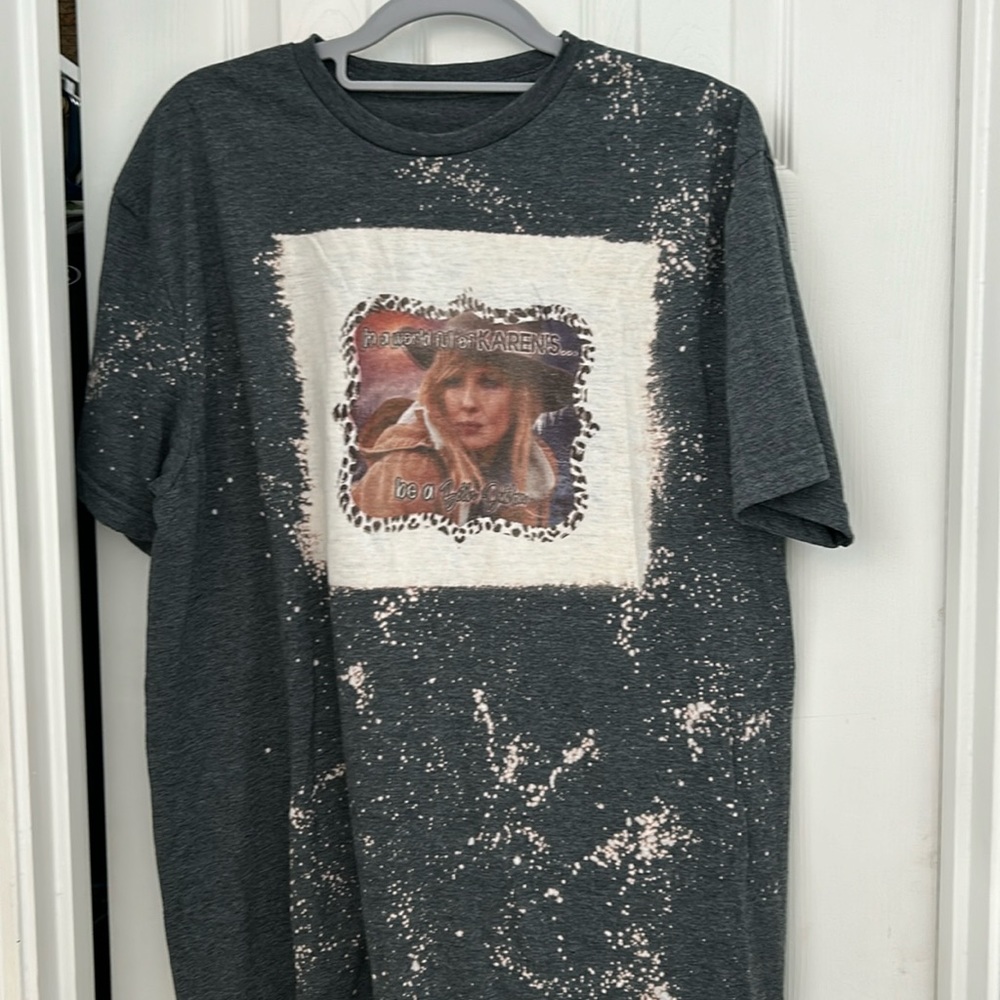 Beth Dutton bleach shirt size large
